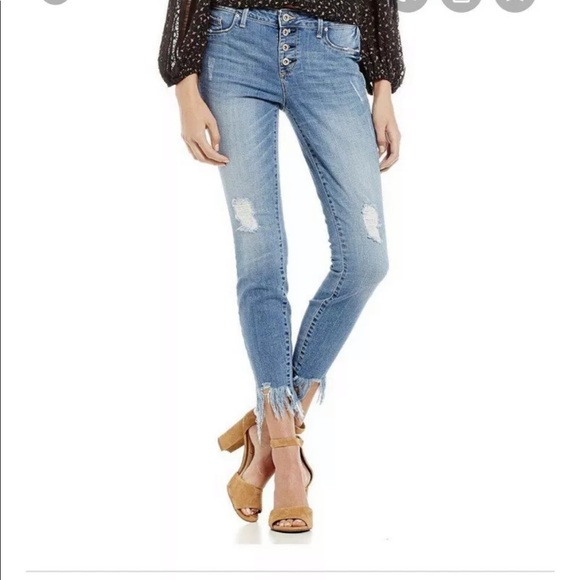 jessica simpson frayed jeans